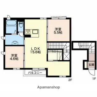 グラースMK【2階】の間取り