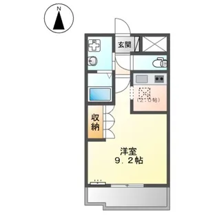 ライスポート富士【1階】の間取り