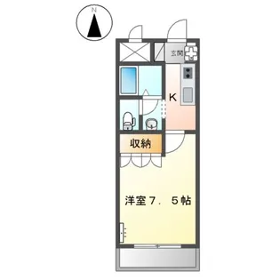 AーPG(エーピージー)【1階】の間取り