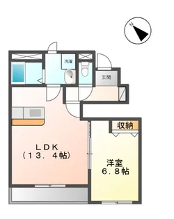 MACARON(マカロン)【1階】の間取り