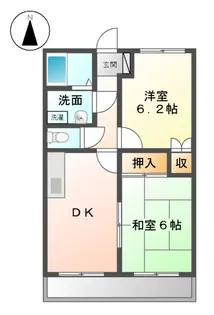 ミルキーウェイ【1階】の間取り