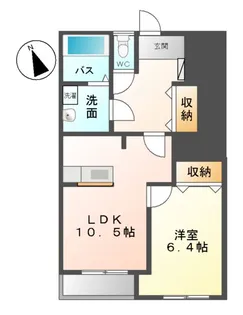 BーFOREST(ビーフォレスト)【1階】の間取り