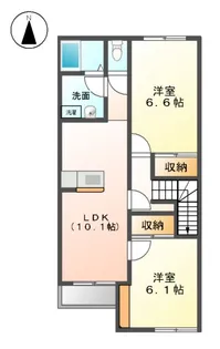 ひだまりの丘【2階】の間取り