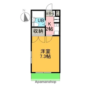 リンダーホフハイムEAST【103号室】の間取り