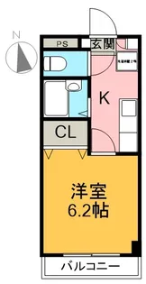 さくら館FUJI【305号室】の間取り