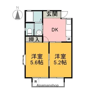 コーポアフターホーム【202号室】の間取り