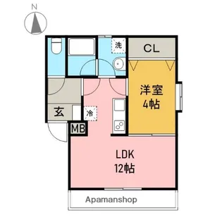 LA SEINE(セーヌ)【2階】の間取り