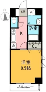 グランメールコート永田町【4階】の間取り