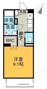 AXIS永田町【4階】の間取り