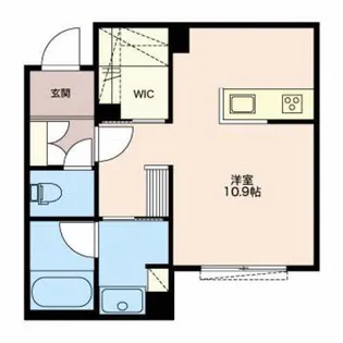 ヴィラグレイス【1階】の間取り