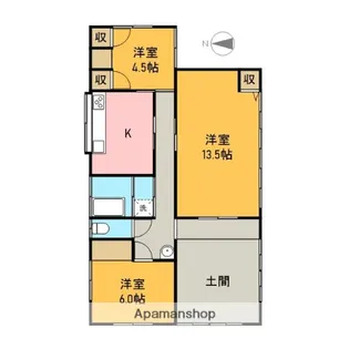 静岡県富士宮市小泉【一戸建】の間取り