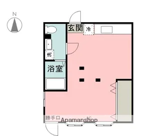 ソフィアフジA【101号室】の間取り