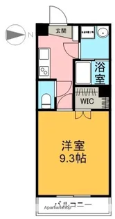 ヴィガラス川成新町【2階】の間取り