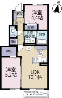 セレーネTM【1階】の間取り