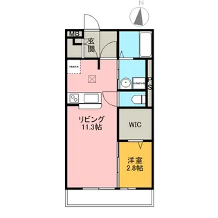 プロシード ー Ⅲ【3階】の間取り