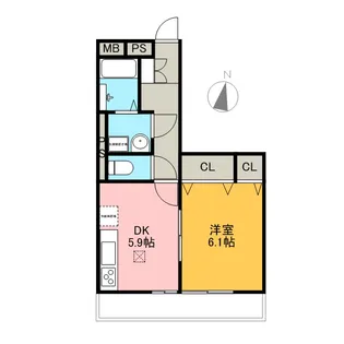 プロシード ー Ⅲ【1階】の間取り