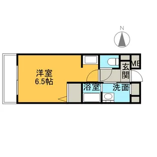 フラン淀川【3階】の間取り