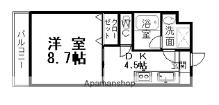 サニーヒル【3階】の間取り
