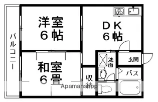 マーキュリーⅡ【1階】の間取り