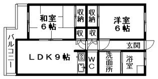 グランドゥール21【3階】の間取り