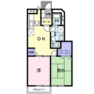 サラシティー【1階】の間取り