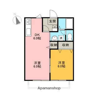 エバーライフ【1階】の間取り