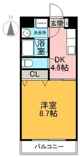 リュミエール【403号室】の間取り
