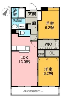 ステラ宮島【305号室】の間取り