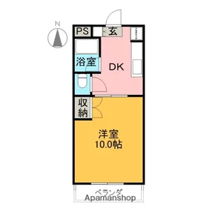 エレガントライフIII【2階】の間取り