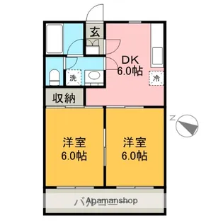 GRANDEUR【2階】の間取り