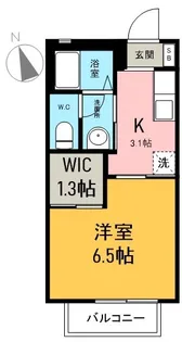グリーンコーポC【102号室】の間取り