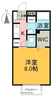 サンガーデン外木【203号室】の間取り