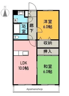 グランTeao【1階】の間取り