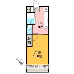 エミネンス【1階】の間取り