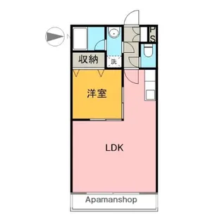 プルメリア【202号室】の間取り