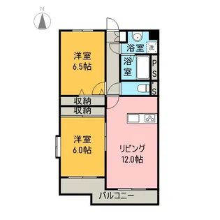 マーキュリーIII【2階】の間取り