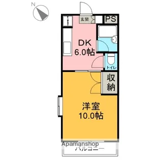 サニーヒル岳陽【3階】の間取り