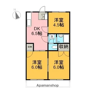 ベルハウス【103号室】の間取り