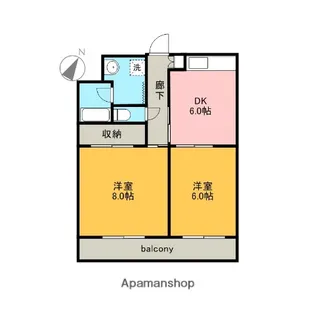 エスペランサⅠ【1階】の間取り