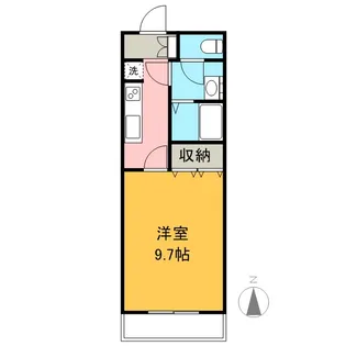 ボナール恵【1階】の間取り