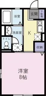 HEIM BELL【1階】の間取り