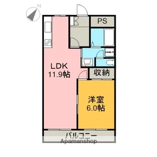 アーバンヒルズ旭【205号室】の間取り