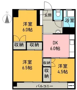 鈴木マンション【102号室】の間取り