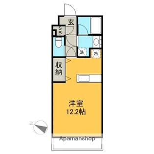 アルストロメリア【1階】の間取り