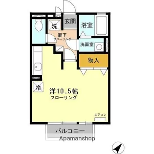 ヴィクトワールK【2階】の間取り