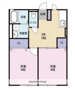 ツェントラム【1階】の間取り