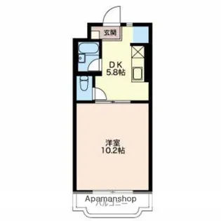 センチュリーKOBAYASHIⅠ【203号室】の間取り