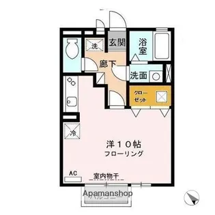 グランメール富士【1階】の間取り