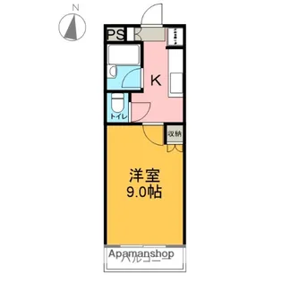 サンシャインA3【3階】の間取り