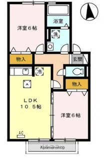 SUN.Y.M【1階】の間取り